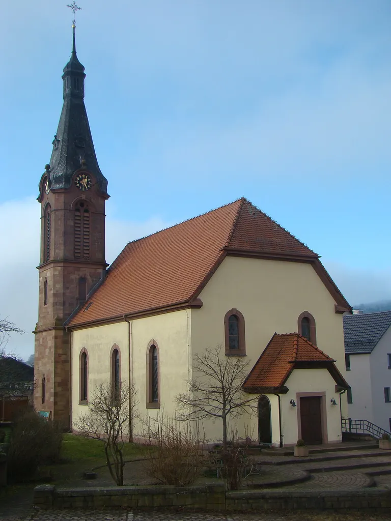Waldbrunn, evang. Kirche Waldkatzenbach