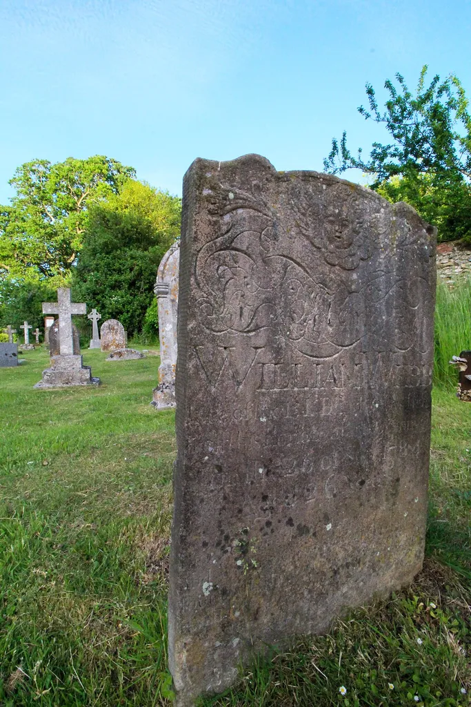 Old Hunstanton, Monument To William Webb Situated 50 Metres From Church Of St Mary In Churchyard.