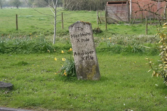 Leaning Milestone This milestone does not seem to be marked on the map and the wording is painted.