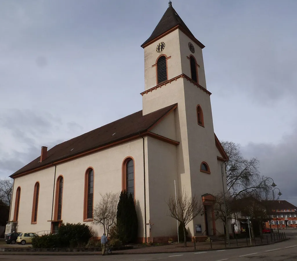 church St. Nikolaus (Ichenheim, Neuried, Baden-Württemberg, Germany) from south-east