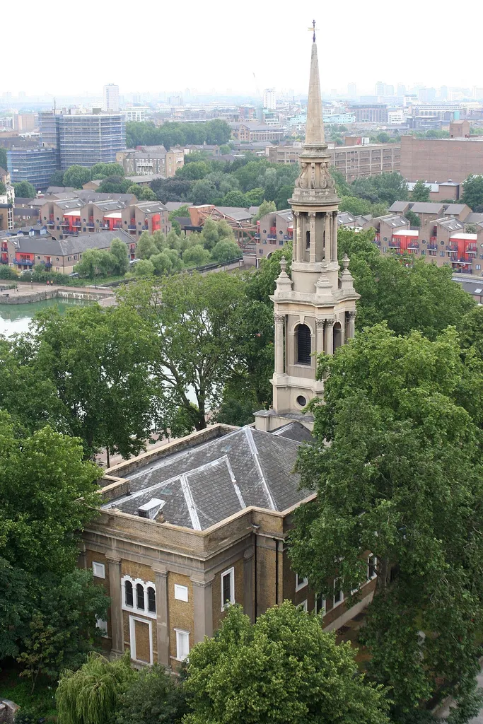 St Paul's Church, Shadwell, traditionally known as the "Church of Sea Captains".