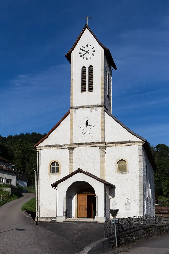 Kirche in Courchavon (JU)