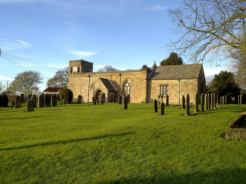 All Saints Church, Thwing, East Riding of Yorkshire, England.