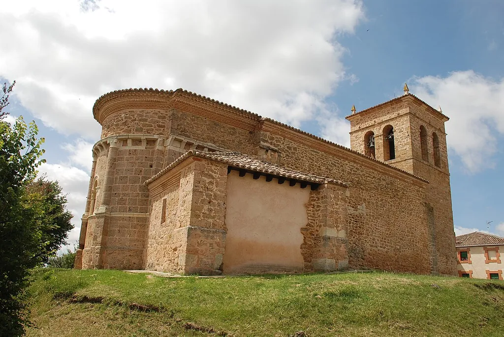 Church of San Martín in Hijosa de Boedo (Palencia, Castile and León).