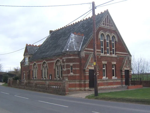 Cotton Methodist Church On the B1113 (Broad Road) opposite the junction of Pound Hill to Bacton.