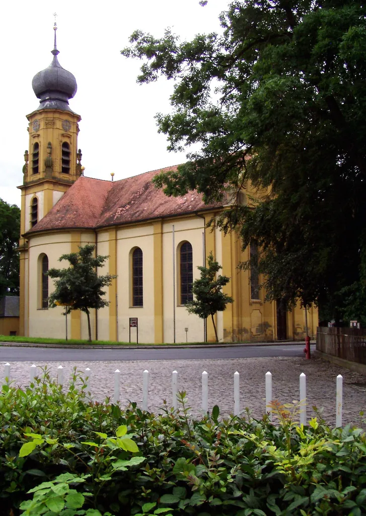 Balthasar Neumanns Pfarrkirche 'Zur heiligsten Dreifaltigkeit' in Gaibach