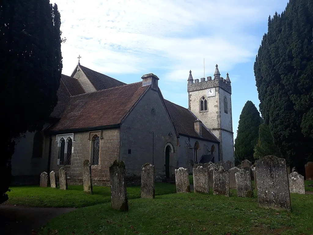 All Saints Church, Headley, near Bordon, Hampshire, England. Grade II listed.