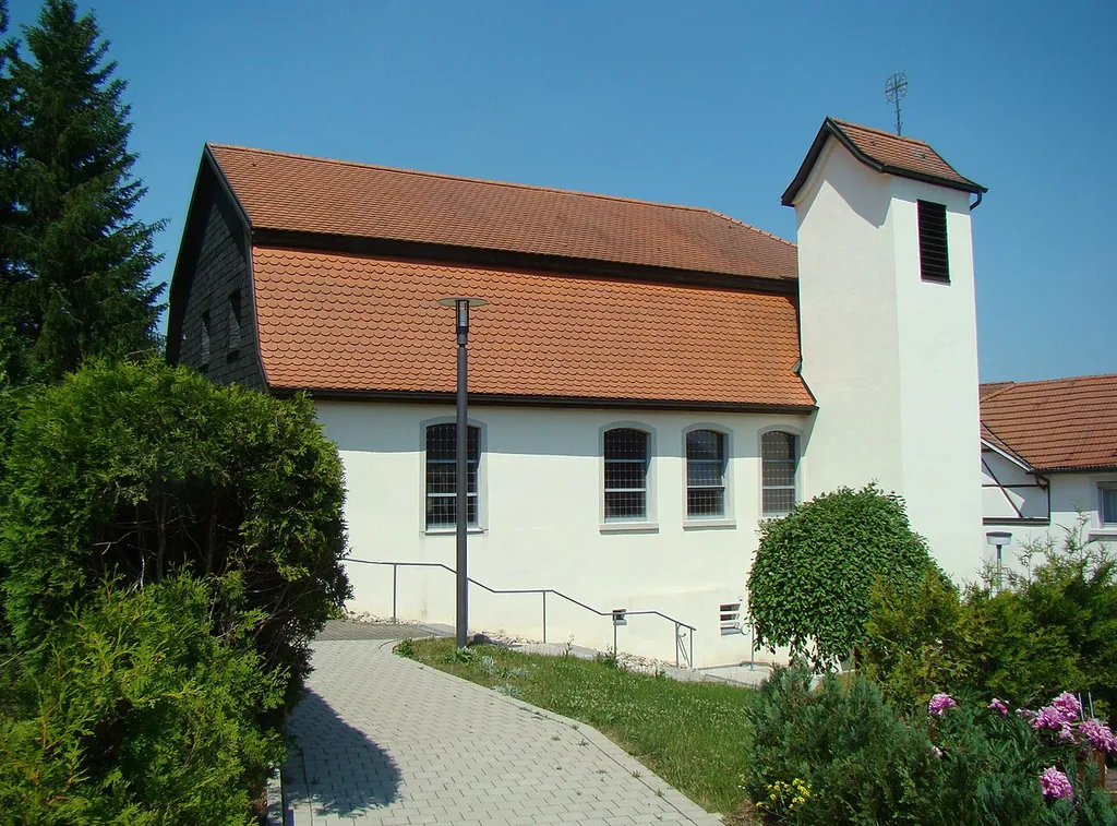 Herz-Jesu-Kirche in Merchingen, ehem. Synagoge der jüdischen Gemeinde