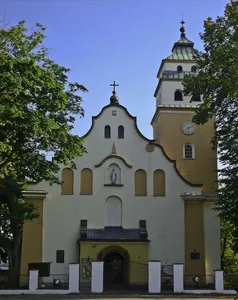 Immaculate Conception oF Blessed Virgin Mary church in Janów
