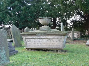 Group Of Chest And Table Tombs To South Of South Aisle Of Church Of St Michel