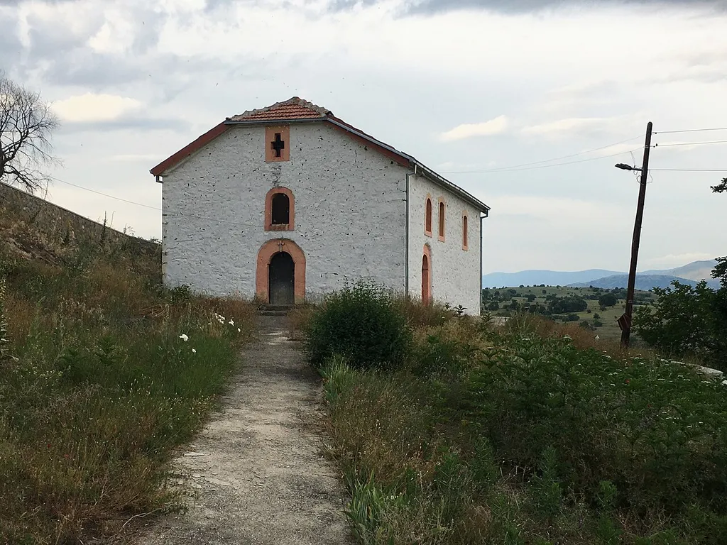 St. Petka Church in the village of Rapeš