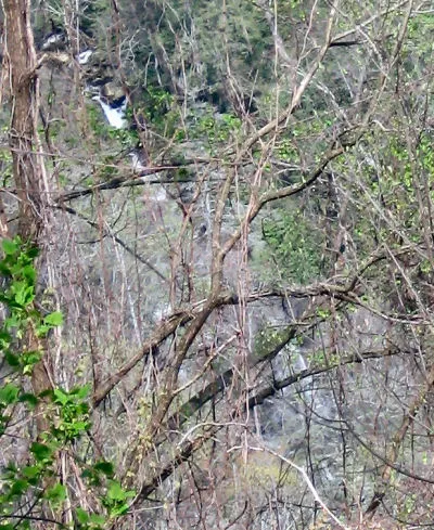 An early spring view of Corbin Creek Falls taken by uploader, August 2006