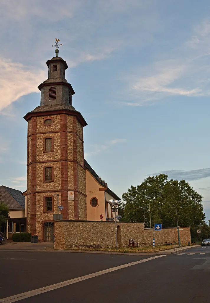 Laurentiuskirche in Bergen, Frankfurt-Bergen-Enkheim, Hesse, Germany