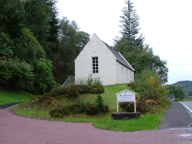 St. Finnan's Catholic Church By the A82 and on the outskirts of Invergarry.