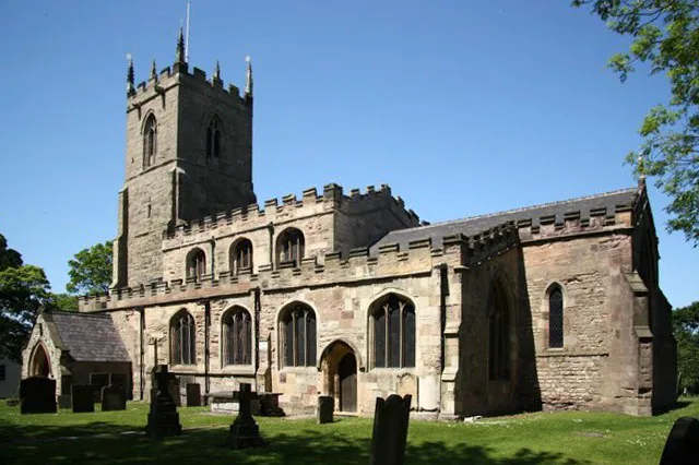 All Hallows Church Externally Perpendicular but with a Norman and Early English interior