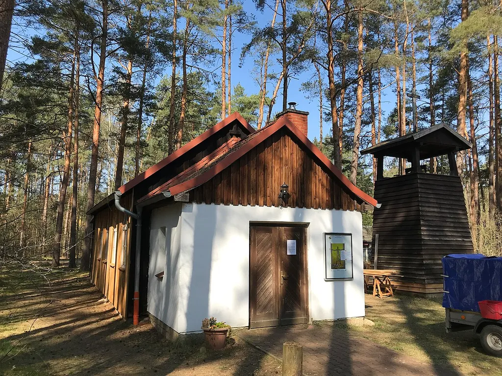 Borkwalde, eine Waldgemeinde im Landkreis Potsdam-Mittelmark in Brandenburg.