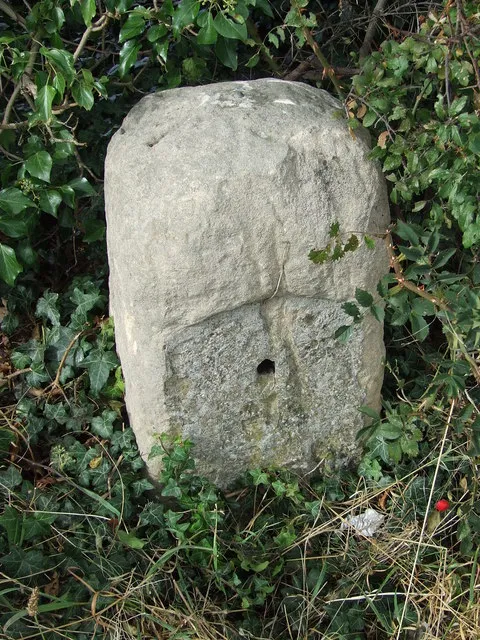 Old Milepost. Old milepost on the A.10 near to Melbourn, Cambridgeshire for overall view see 1537200 and for more info on the stone see http://www.milestonesweb.com/sites/tl368431.htm do have a look at their home page.