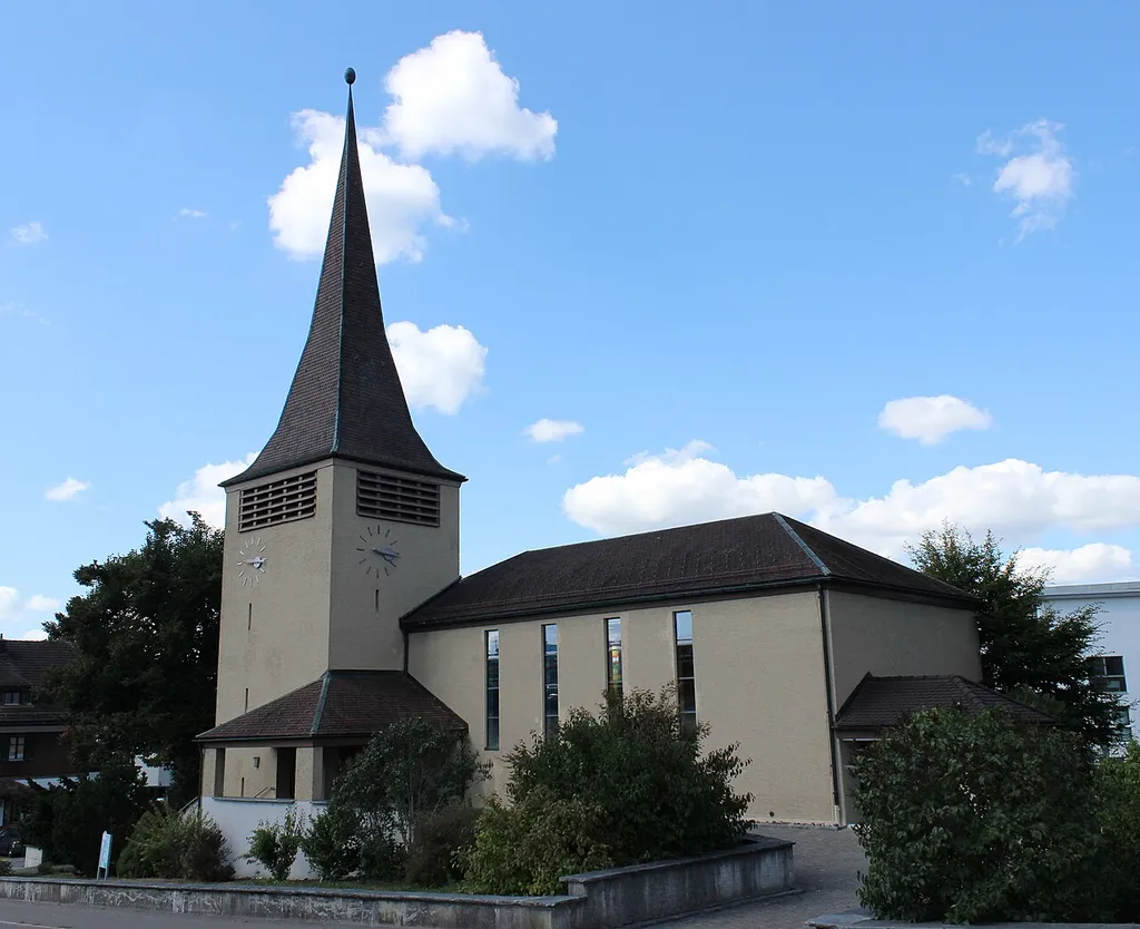 Reformierte Kirche in Lütisburg, Schweiz