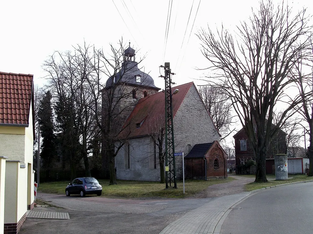 Teuditz church in Tollwitz (Bad Dürrenberg, district of Saalekreis, Saxony-Anhalt)
