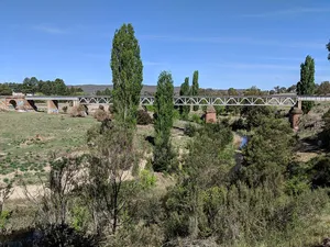 Queanbeyan railway bridges over Queanbeyan and Molonglo Rivers