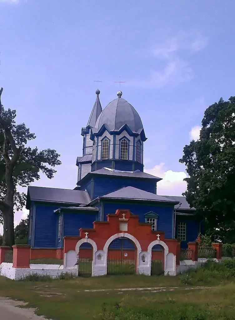 Покровська церква (дер.), ХІХ ст., с.Дягова,