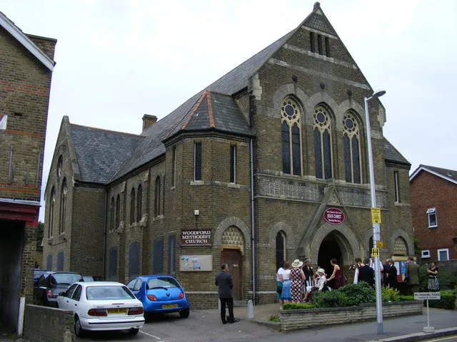 Woodford Methodist Church On Derby Road, Woodford, Essex.