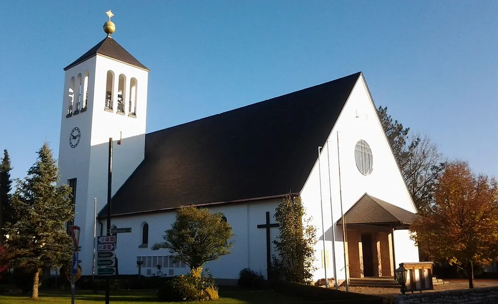 roman-catholic church of Bürmoos, state of Salzburg, Austria