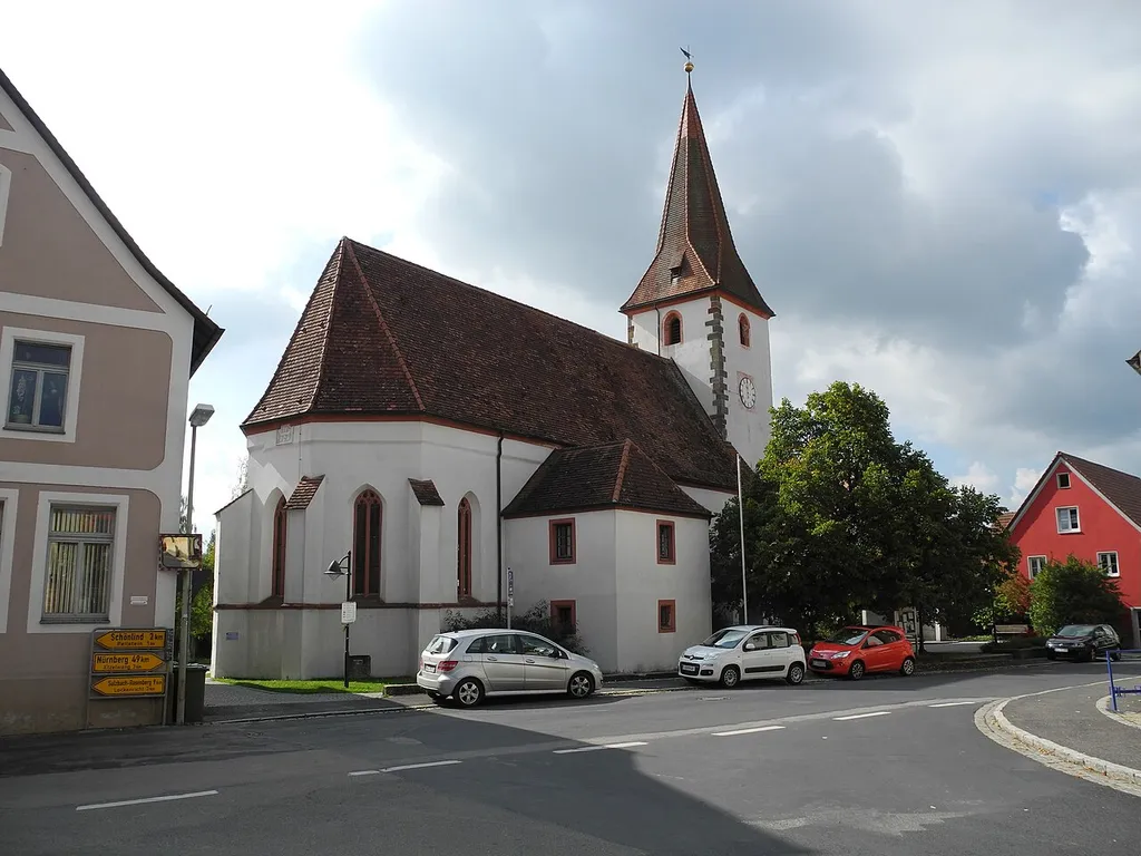 Evang.-Luth. Pfarrkirche St. Peter und Paul in Neunkirchen bei Sulzbach-Rosenberg.