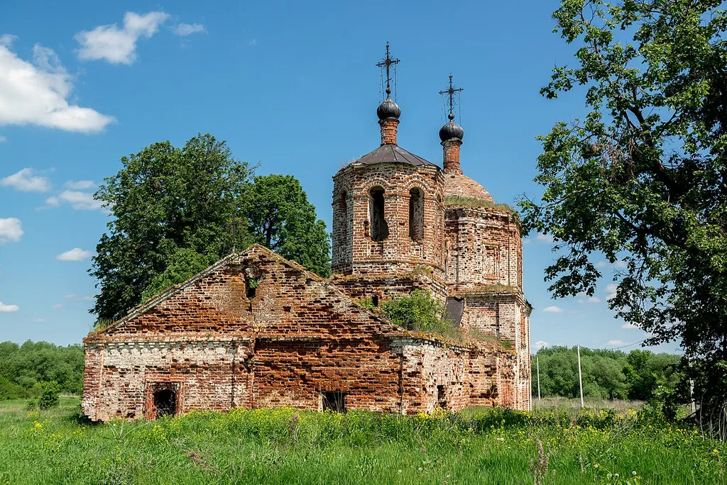 Saint John the Baptist church, Selengushi, Tatarstan, Russia