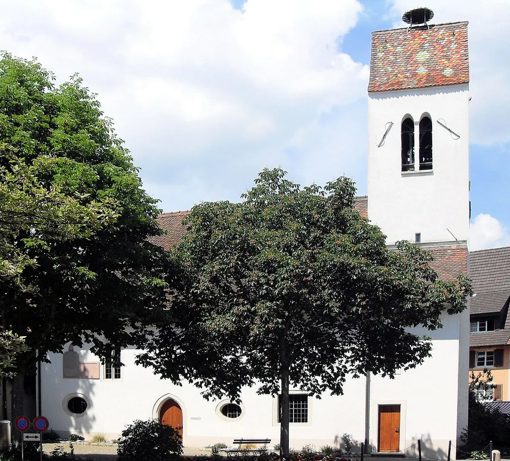 Evangelisch-reformierte Kirche in Frenkendorf, Kanton Basel-Landschaft, Schweiz