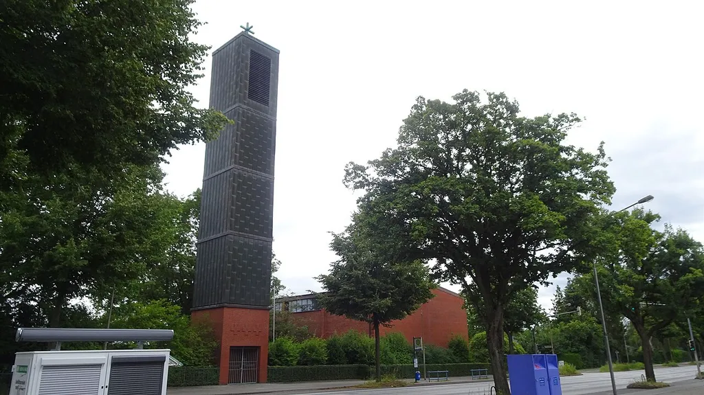 Heilig-Geist-Kirche in Lübeck am 28. Juli 2022