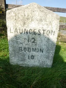 Milestone 40 Metres To The South Of Holy Trinity Church