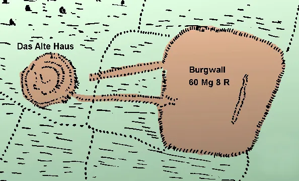 Burgwall Vorsfelde in Bodes Collectaneen Bd 70
