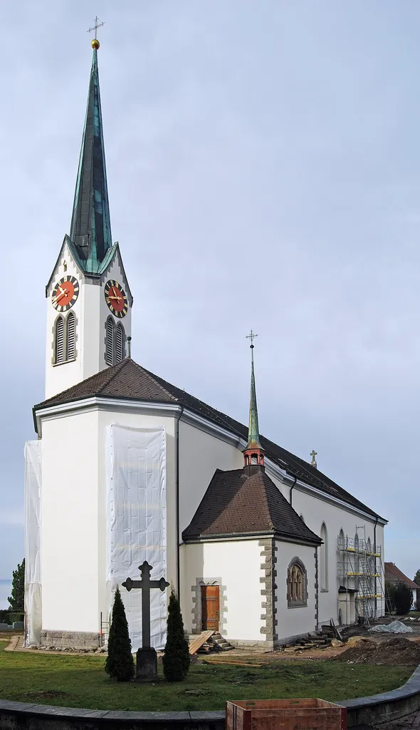 Church of Berikon, canton of Aargau, Switzerland
