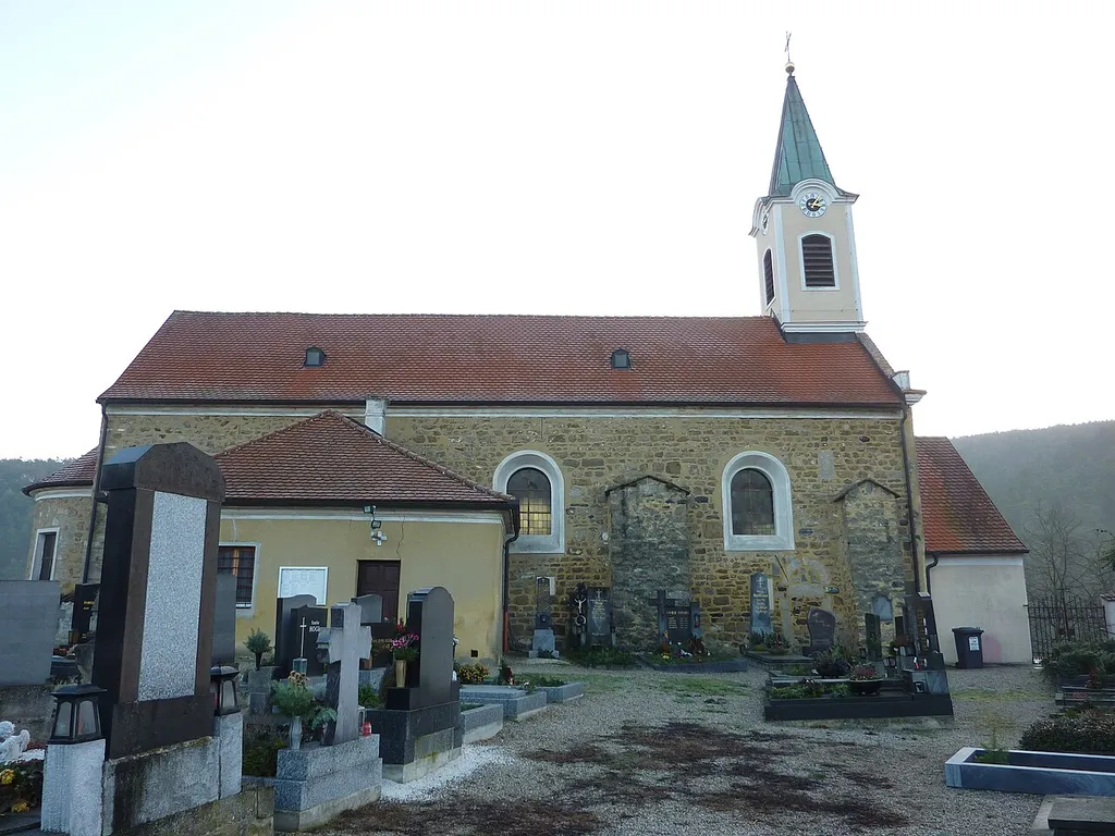 Filialkirche hl. Margarete, Elsarn, Straß im Straßertale, Niederösterreich This media shows the protected monument with ObjektID 53603 in Austria. (Commons, de, Wikidata)