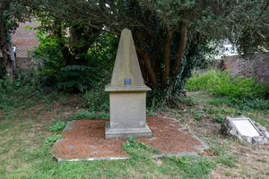 Hoppers Memorial Approximately 20 Metres East South East Of The Chancel Of Church Of St Mary
