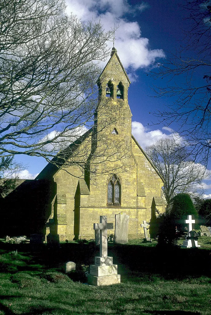 St Giles' parish church, Farlow Shropshire, seen from the west