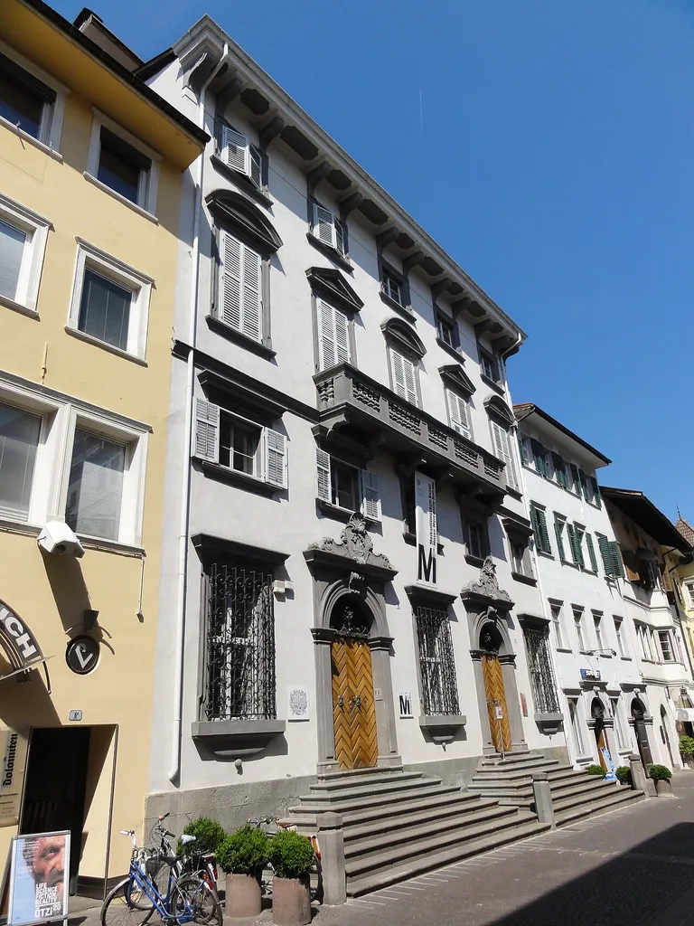 Bozen-Bolzano — Merkantilmuseum, Außenansicht (Silbergasse)