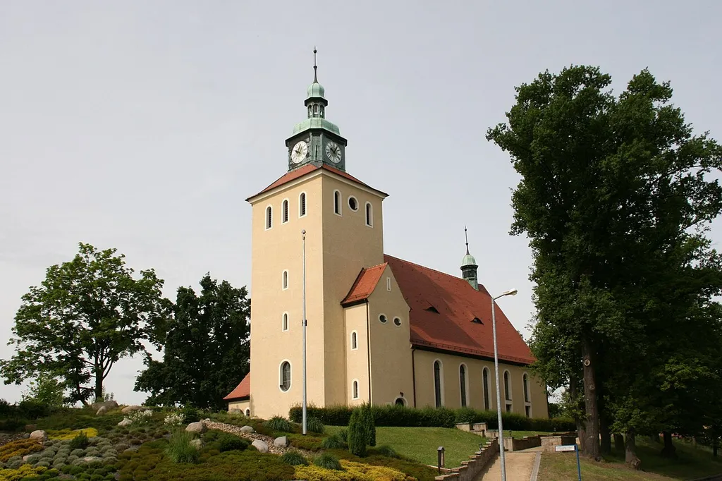 Evangelische Kirche an der Kirchstraße in Rietschen