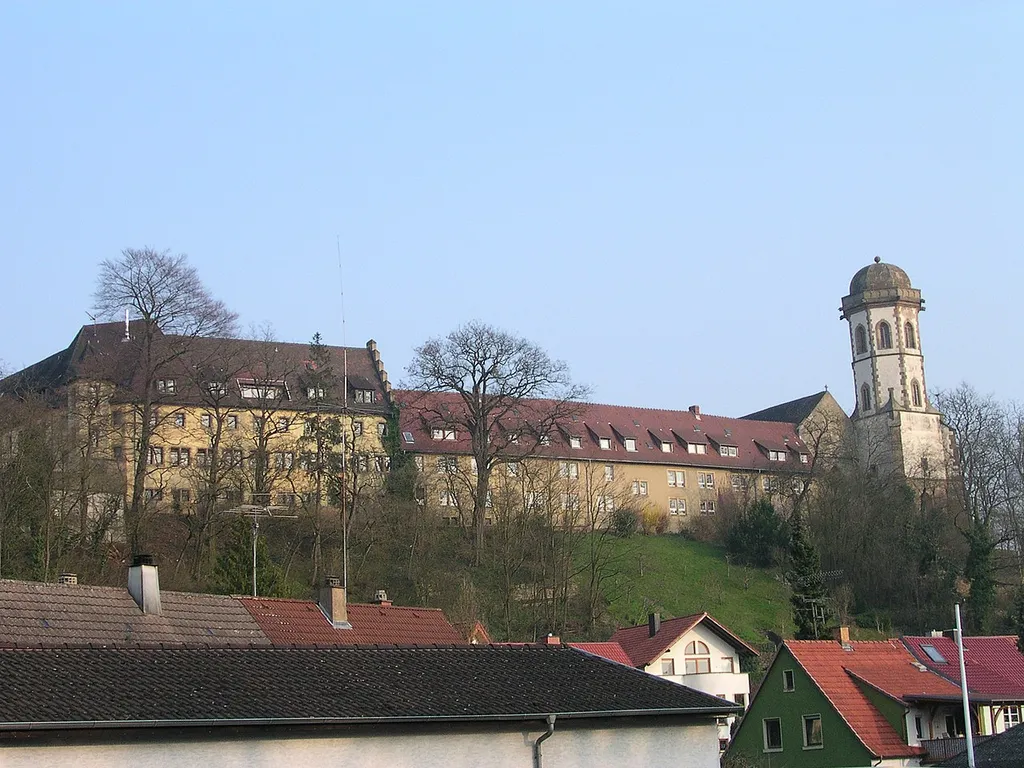 Sinsheim. Stift Sunnisheim von Süden