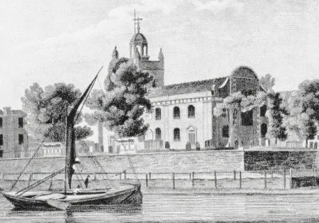 All Saints Church Isleworth, early nineteenth century.