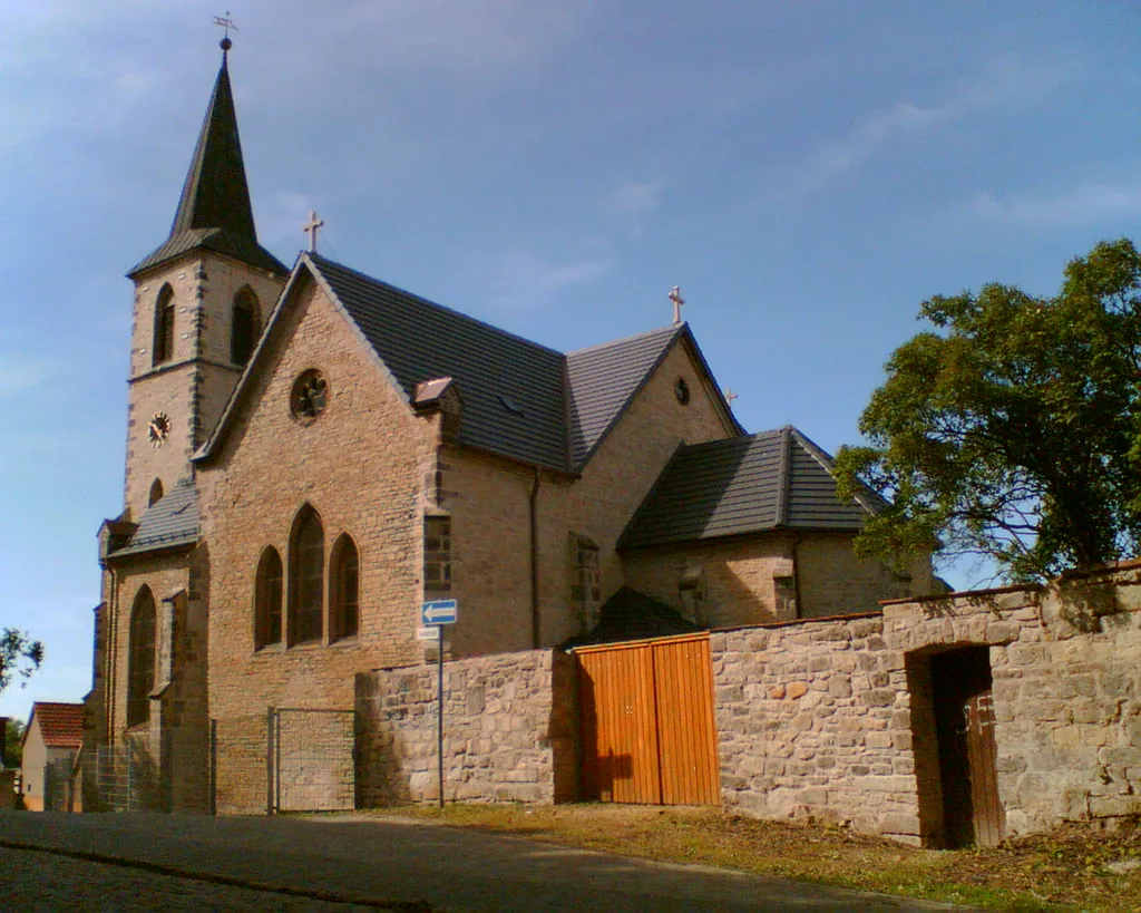 Kirche St. Johannis in Klein Wanzleben, Deutschland