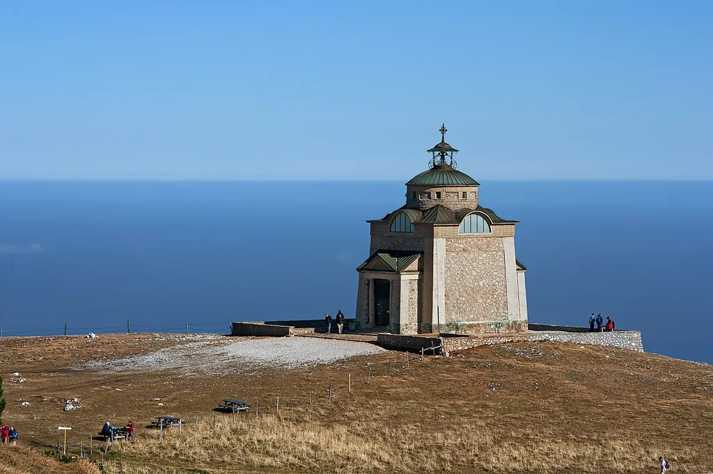 The Elisabeth church at the Schneeberg in Lower Austria.