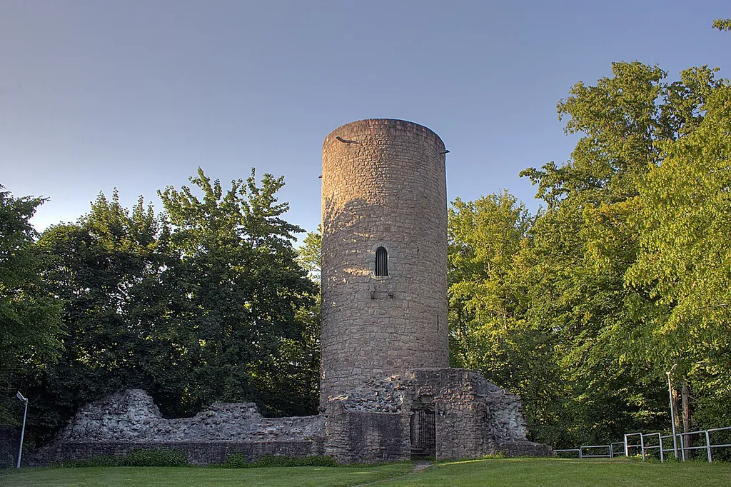 Burg Stolzenberg in Bad Soden in Deutschland
