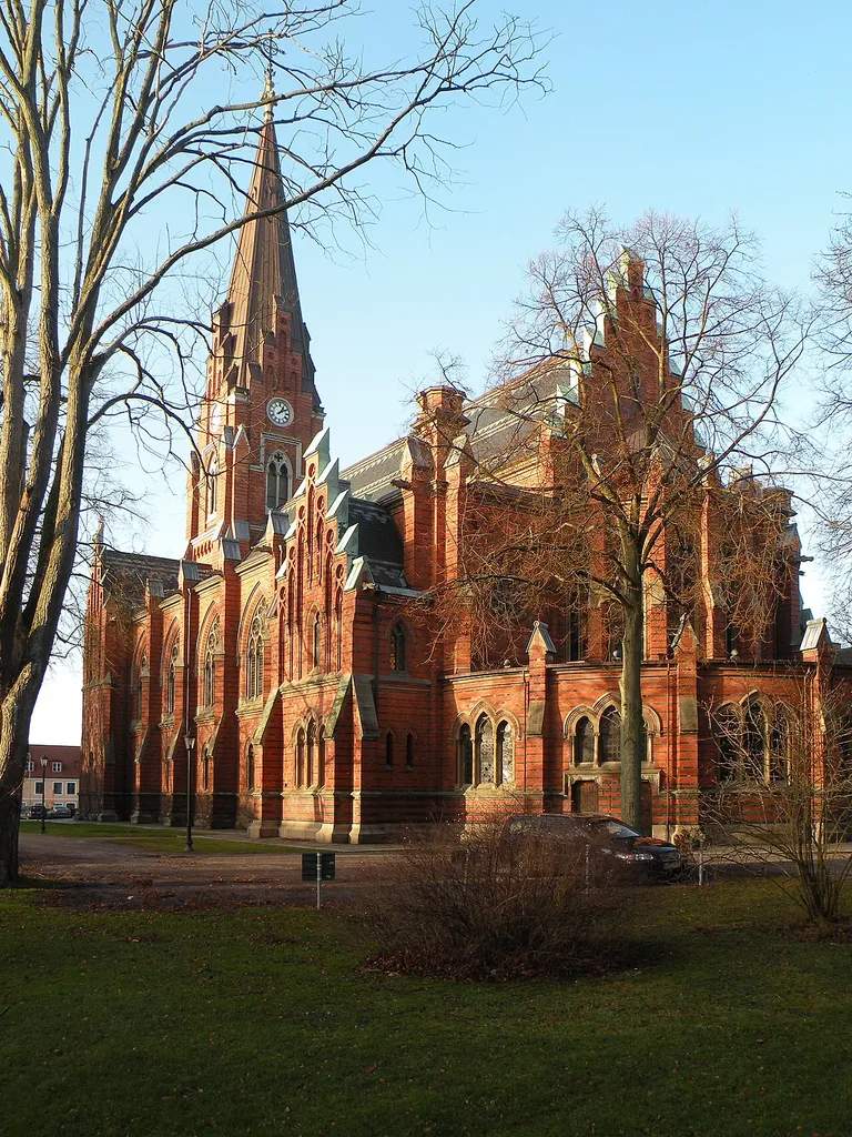 All_saints_church.Lund This is a photo of an ecclesiastical monument in Sweden, number 21300000003897 in the RAÄ buildings database.