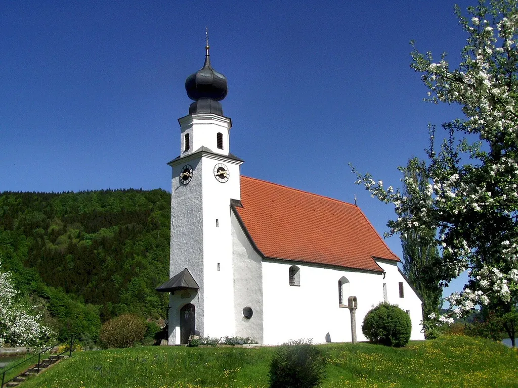 Filialkirche Pyrawang in der Gemeinde Esternberg This media shows the protected monument with ObjektID 59405 in Austria. (Commons, de, Wikidata)