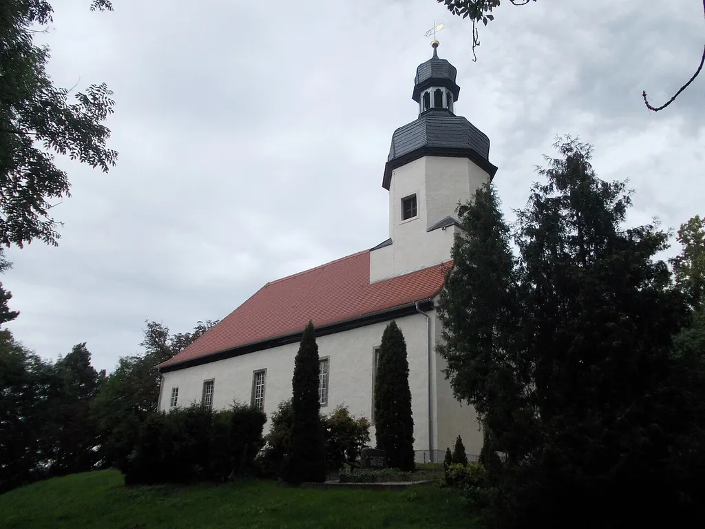 St. Nicasius' Church in Casekirchen (Molauer Land, district: Burgenlandkreis, Saxony-Anhalt)