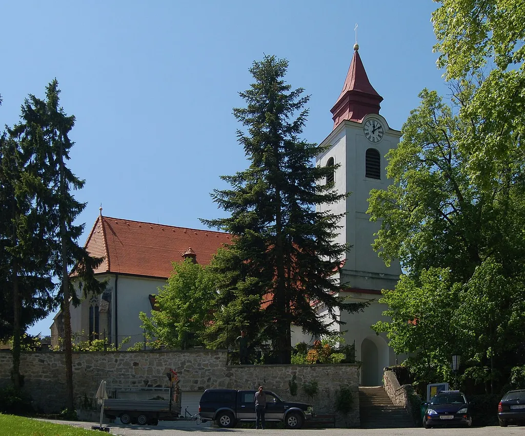 Catholic parish church Saint Margareta in Enzesfeld, Lower Austria.