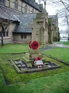 St Peters Church WWI Memorial, Accrington