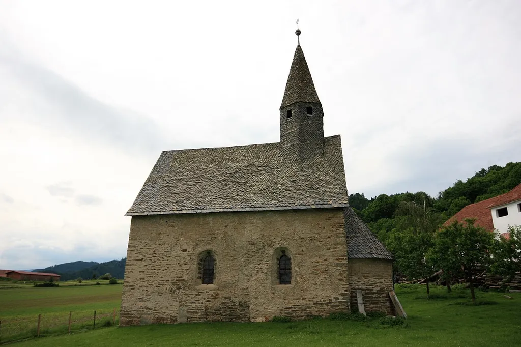 Romanesque church in Rabenstein, near Althofen, Carinthia